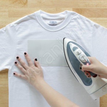 Как погладить футболку без утюга